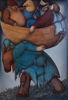 Lot 52 - Nelson Romero Uruguayan, b. 1951 Paseo de Tres...