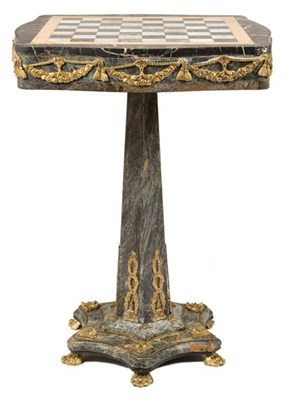 Lot 1129 - Louis XVI Style Gilt-Metal Mounted Marble...