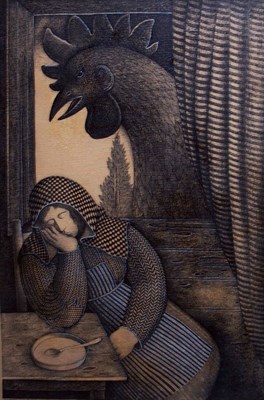 Lot 54 - Nelson Romero Uruguayan, b. 1951 Campesina...
