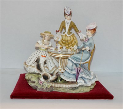 Lot 263 - Royal Worcester Porcelain Figural Group of a...