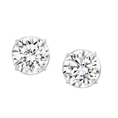 Lot 468 - Pair of Diamond Stud Earrings