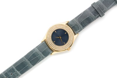 Lot 166 - Gold and Diamond Wristwatch, Mauboussin