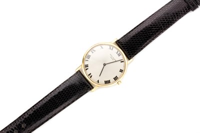 Lot 35 - Gentleman's Gold Wristwatch, Patek Philippe