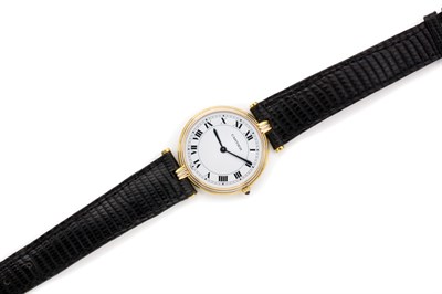 Lot 290 - Gold Wristwatch, Cartier