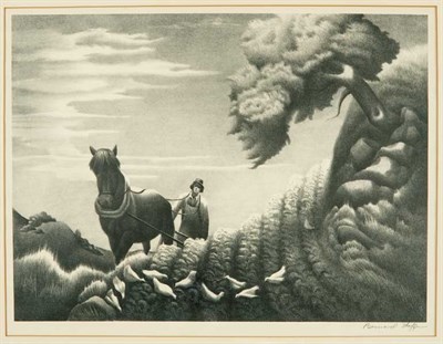 Lot 389 - Bernard Steffen (1907-1980) UPLAND Lithograph,...