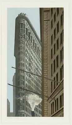 Lot 297 - Richard Haas (b. 1936) FLATIRON BUILDING Color...