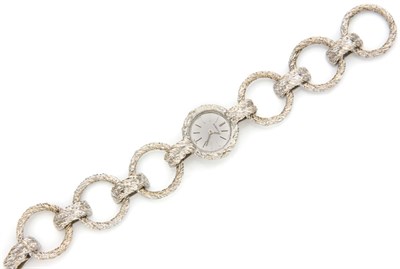 Lot 66 - White Gold Wristwatch, Gubelin