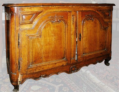 Lot 113 - Provincial Louis XV Fruitwood Buffet Second...