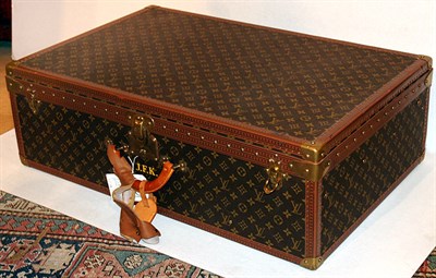 Lot 3183 - Louis Vuitton Suitcase Height 10 1/4 inches,...