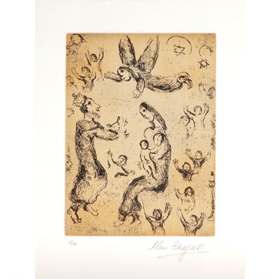 Lot 273 - Marc Chagall UNTITLED (C. BOOKS 109) Etching...