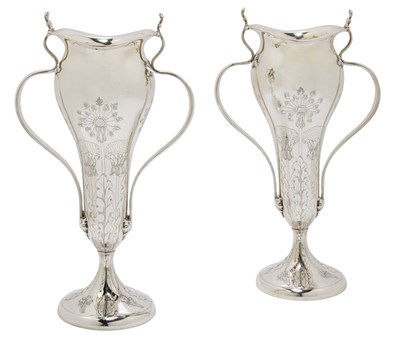 Lot 1189 - Pair of Tiffany & Co. Maker's Sterling Silver...