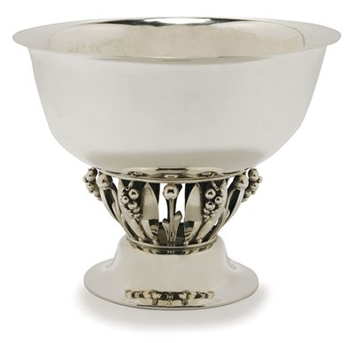 Lot 1242 - Georg Jensen Sterling Silver Center Bowl Circa...
