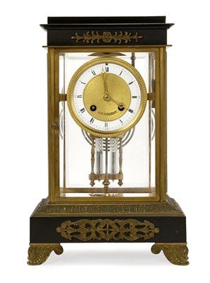 Lot 1362 - Empire Style Gilt and Patinated-Bronze...