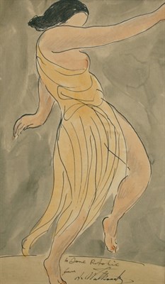 Lot 67 - Abraham Walkowitz American, 1878-1965 Dancer...