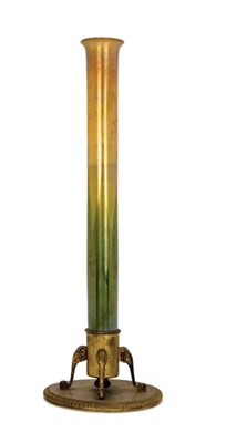 Lot 1517 - Tiffany Studios Gilt-Bronze and Favrile Glass...