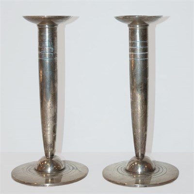 Lot 1173 - Pair of Tiffany & Co. Makers Sterling Silver...