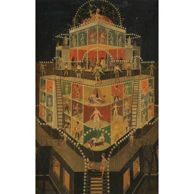 Lot 46 - Emile Vernard 20th Century Brothel Signed...