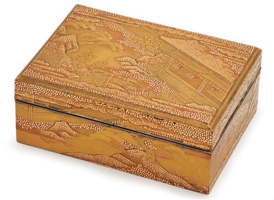 Lot 58 - Japanese Lacquer Box Early 19th century Of...