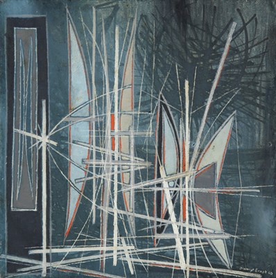 Lot 16 - Jimmy Ernst American, 1920-1984 Untitled, 1960...