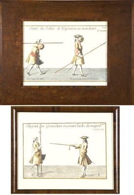 Lot 3100 - Artist Unknown [FENCING SCENES] Two...