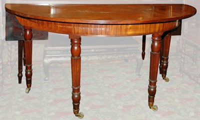 Lot 307 - Regency Mahogany Hunt Table In the manner of...