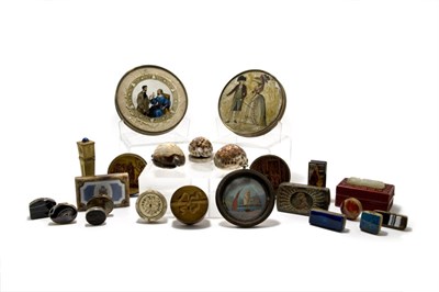 Lot 3241 - Miscellaneous Group of Boxes Including cowrie...
