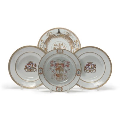 Lot 178 - Two Chinese Export Porcelain Plates Qianlong,...