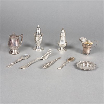 Lot 176 - Miscellaneous Group of Sterling Silver and...