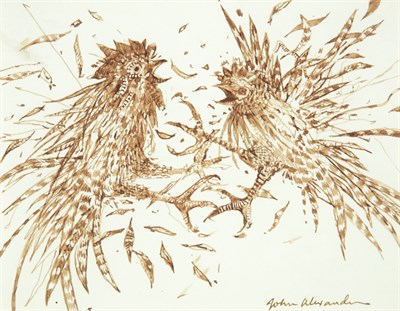Lot 76 - John Alexander American, b. 1945 Study for Le...