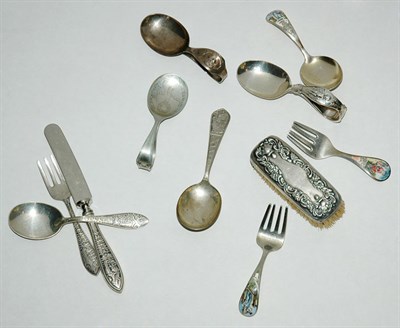 Lot 3564 - Group of Sterling Silver and Silver Plated...