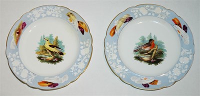 Lot 3573 - Pair of Spode Porcelain Dessert Dishes...