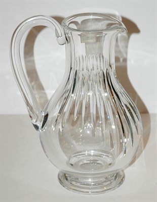 Lot 3537 - Baccarat Crystal Water Pitcher Height 8 1/2...