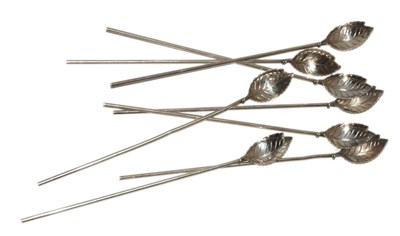 Lot 3630 - Boxed Set of Eight Tiffany & Co. Sterling...