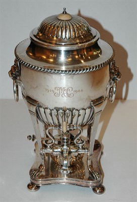 Lot 3533 - English Neoclassical Style Silver Plated Hot...