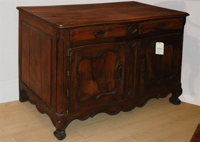 Lot 426 - Provincial Louis XV Style Fruitwood Buffet...