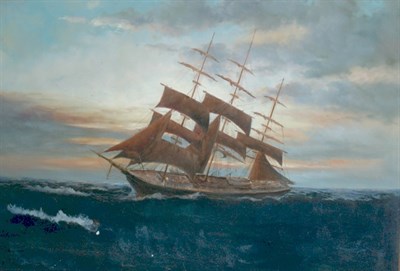 Lot 39 - Robinson Jones British, 20th Century Ship at...