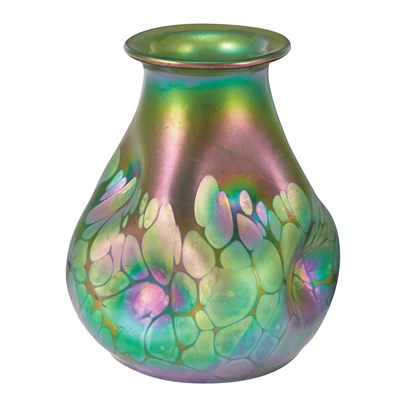 Lot 602 - Loetz Glass Papillon Vase Circa 1900 Of...