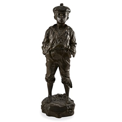 Lot 90 - Bronze Figure of Mousse Siffleur After a model...