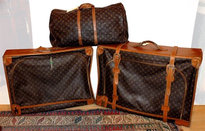 Lot 124 - Three Louis Vuitton Suitcases
