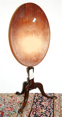 Lot 3175 - George III Style Inlaid Mahogany Tilt-Top...