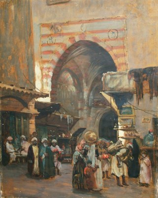 Lot 1005 - Vilhelm Rosenstand Danish, 1838-1915 Market...