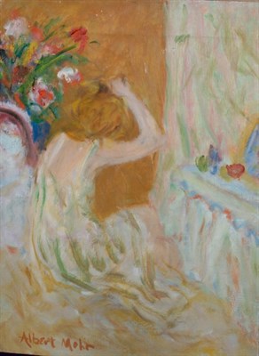 Lot 41 - Albert Mohr American, b. 1918 At the Gallery...