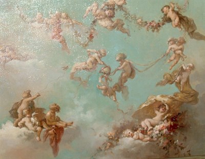 Lot 1002 - Virgilio Tojetti Italian, 1851-1901 Flying...
