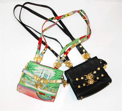 Lot 3604 - Two Versace Handbags