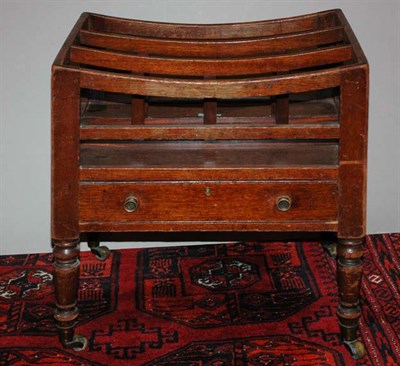 Lot 3419 - George III Style Mahogany Canterbury Height 19...