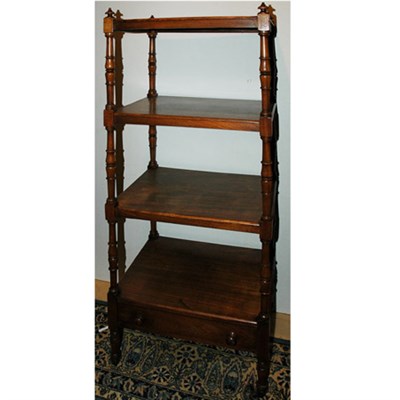 Lot 375 - George IV Mahogany Etagere 19th Century With...