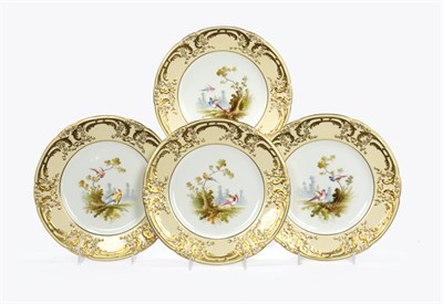 Lot 1437 - Set of Twelve Coalport Porcelain Dinner Plates...