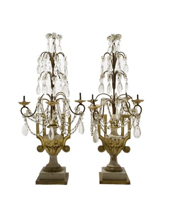 Lot 225 - Pair of Italian Neoclassical Style Painted and...