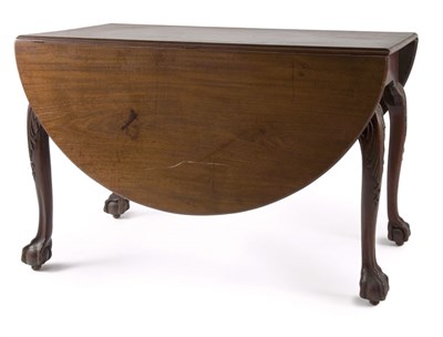 Lot 150 - George II Mahogany Drop-Leaf Table Possibly...