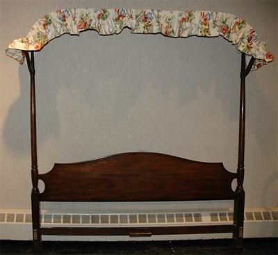 Lot 490 - Federal Style Mahogany Half Tester Bedstead